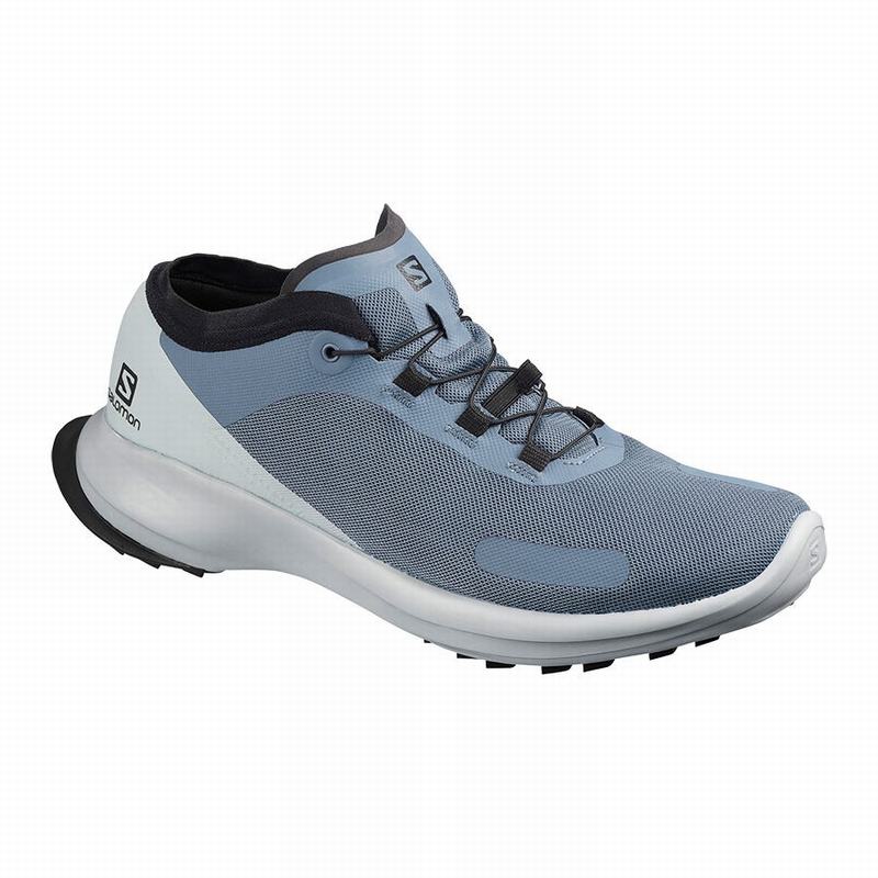 Chaussures De Trail Running Salomon Homme Bleu Clair - Salomon SENSE FEEL - France (6789-RYSFD)